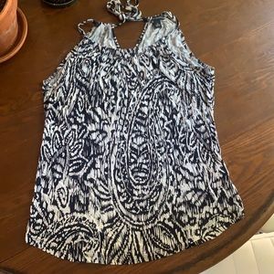 Banana Republic Print Blouse